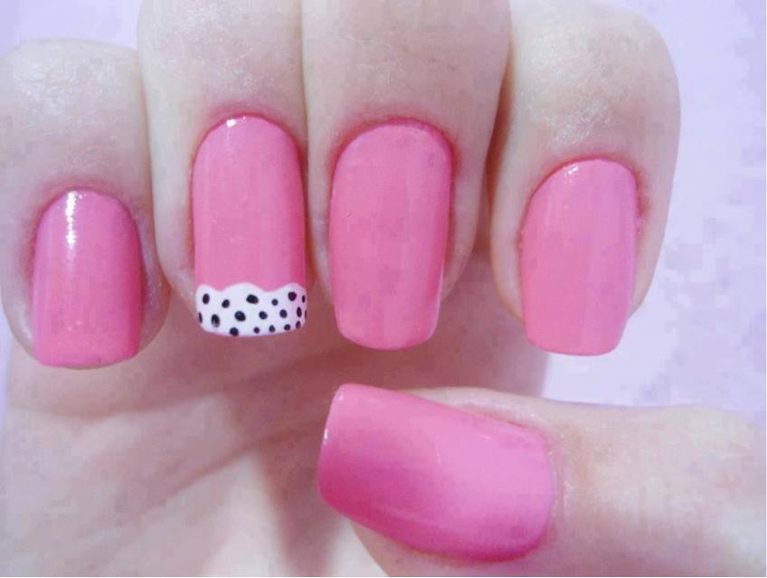 Nail art nera e rosa: 10 idee per unghie trendy e glamour - wide 2