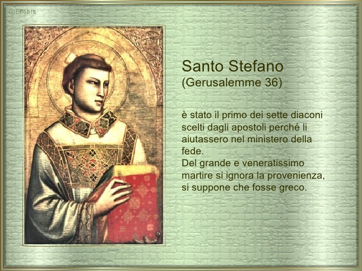 Chi Era Santo Stefano 26 Dicembre Santo Stefano: Storia, martirio e perchè si festeggia il 26 dicembre