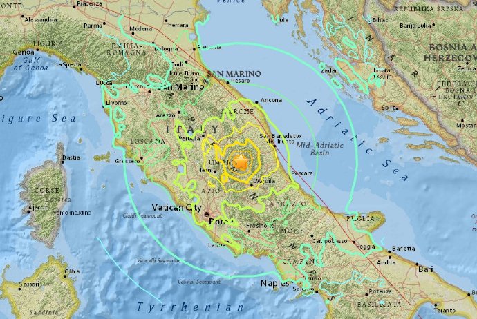 Risultati immagini per terremoto 18 gennaio 2017  marche