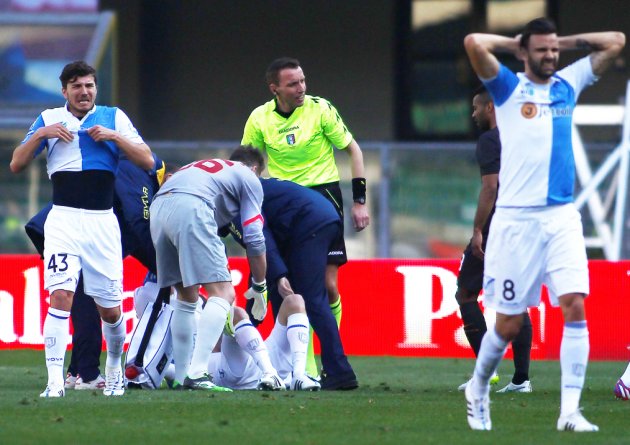 Chievo Verona vs Roma - Serie A Tim 2014/2015 I 10 infortuni più brutti del mondo del calcio