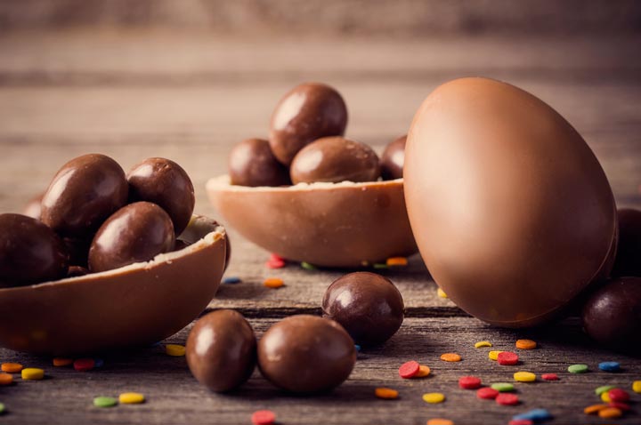 Uova di Pasqua cioccolato