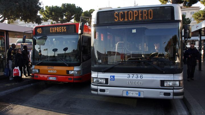 Sciopero 15 maggio 2015, fermo il trasporto pubblico locale