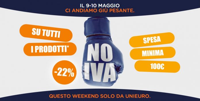 Unieuro sconti senza iva Unieuro giù pesante: prezzi senza iva per tutto il week end