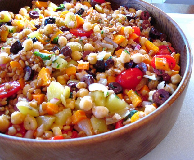 insalata-mista-con-cereali Ricette Estive: Insalata di Farro