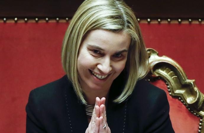 mogherini-alto-rappresentante-unione-europea Immigrazione clandestina, Mogherini: “Distruggere i barconi”