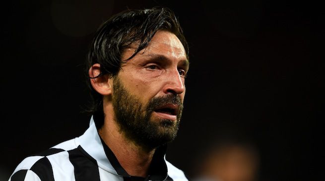 Andrea Pirlo in lacrime dopo Juventus-Barcellona (Video)