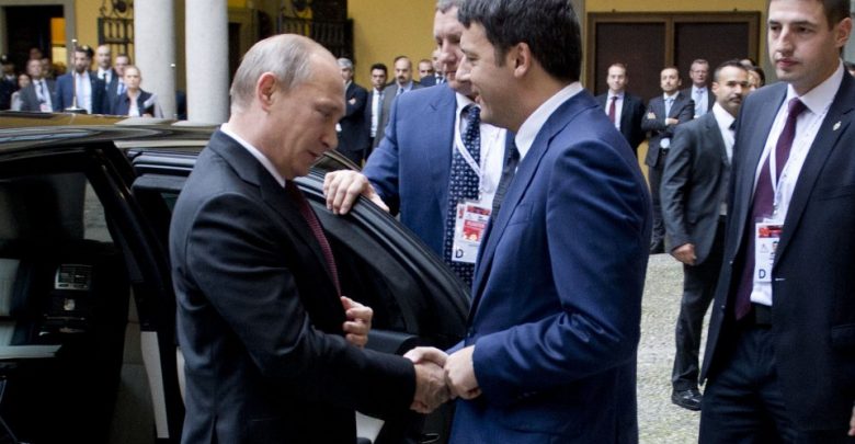 Incontro Putin-Renzi a Expo Milano 2015