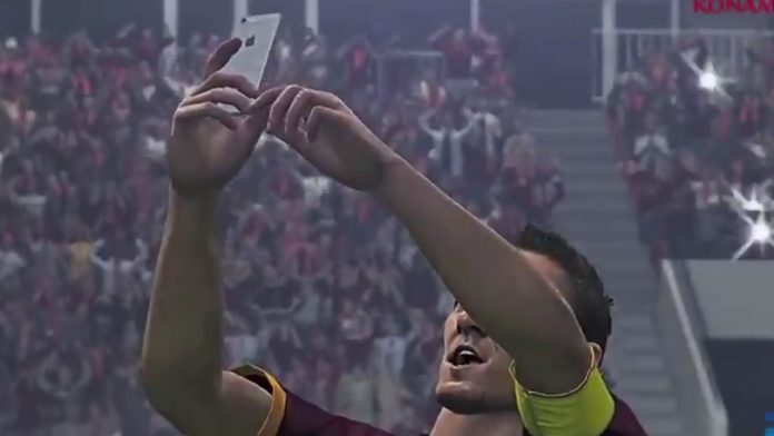 Selfie Totti Pes 2016 Pes 2016, Esultanze: c'è il Selfie di Totti