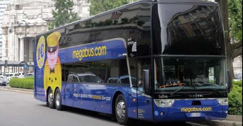 Megabus in Italia: Viaggi a 1 euro