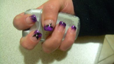 Photo of Nail Art Facili: Dark French