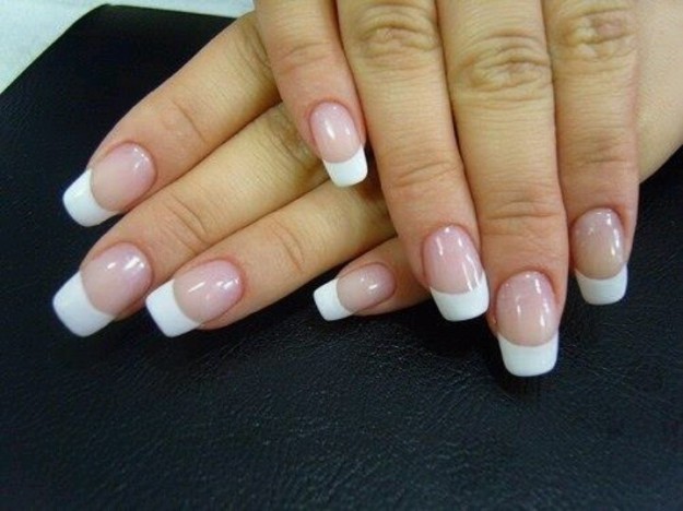 French Nail art Estate 2015, French Classico