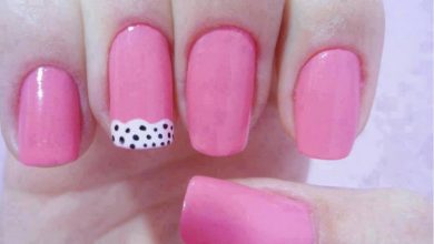 Photo of Nail Art Semplici, Unghie Rosa e Pois