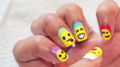 Photo of Nail Art Semplici: Emoticon con Sorriso