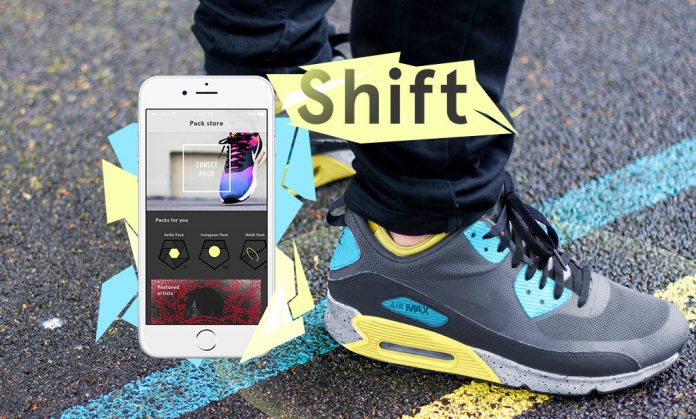 Shift Shift Sneakers, ecco le Scarpe che cambiano colore con un'App