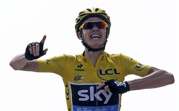 Chris Froome vince il Tour de France 2015