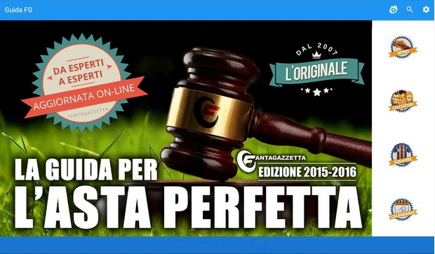 Guida Asta Perfetta Fantagazzetta Guida all'Asta Perfetta Fantagazzetta per il Fantacalcio 2015-2016