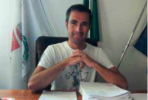 Il sindaco di Spino d'Adda (CR), Paolo Riccaboni