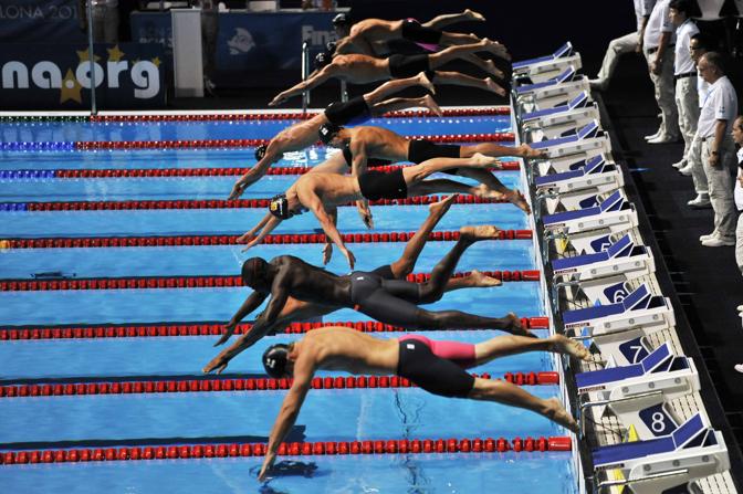 Campionati Mondiali di nuoto Barcellona 2013 Mondiali Nuoto 2015, Video Finale Farfalla 50 M: Vince Manaudou