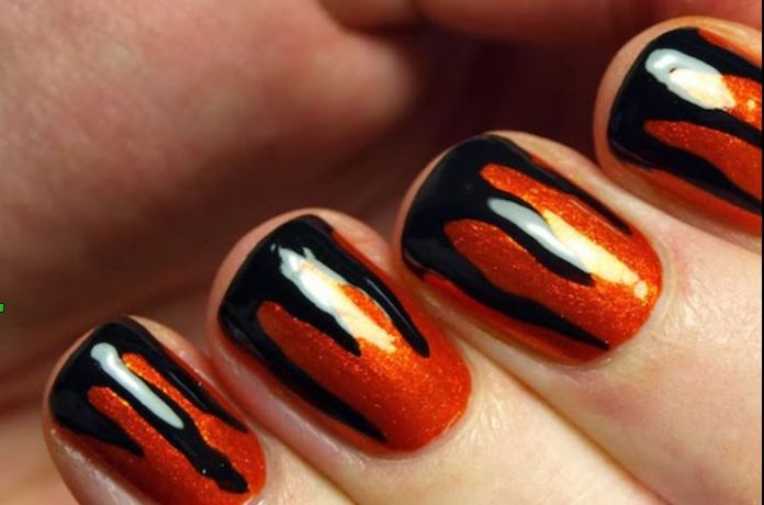nail-harley Nail Art Facili: Harley Davidson