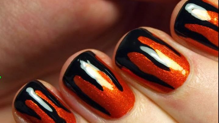 Nail Art Facili: Harley Davidson