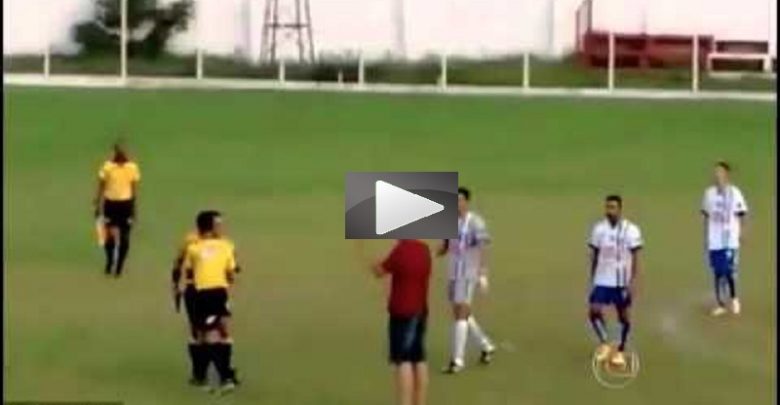 Brasile, Arbitro Estrae Pistola in Campo (Video)
