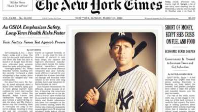 Photo of Stage al New York Times, per i tirocinanti 1000 dollari a settimana
