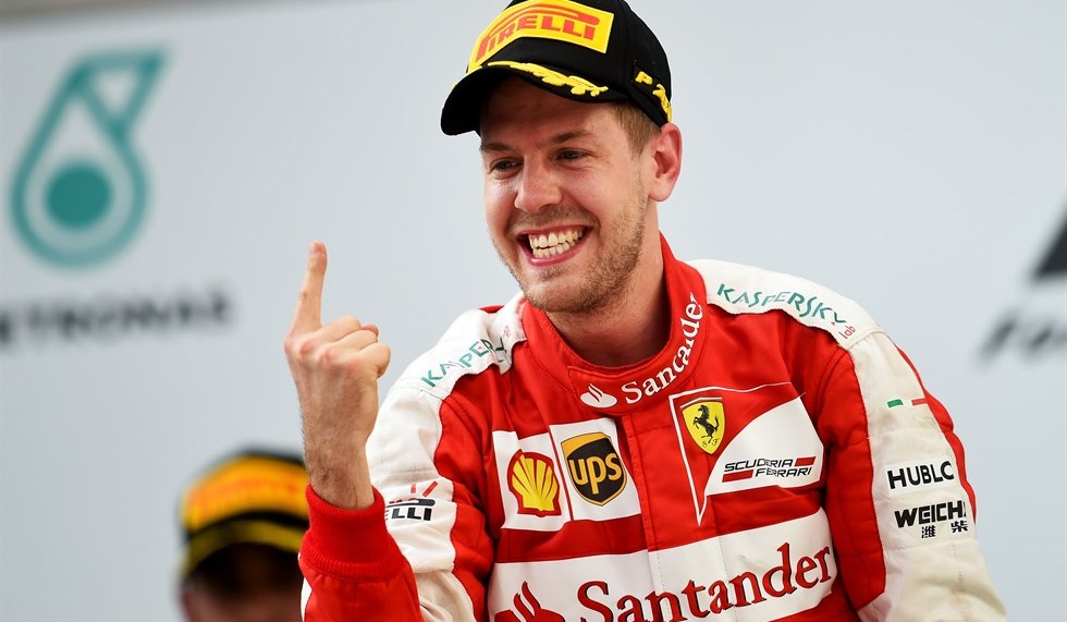 Scontro Rossi-Marquez, Vettel: "Valentino ha fatto la cosa giusta"