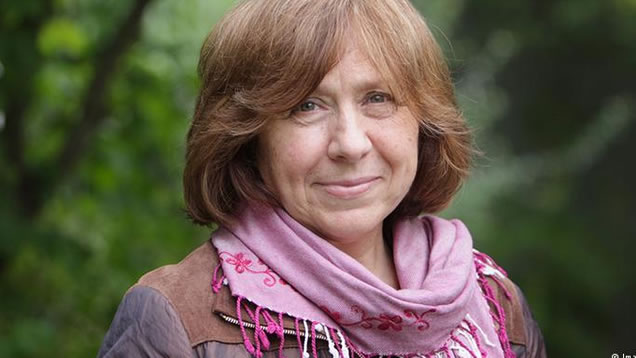 Svetlana-Alexievich Svetlana Aleksievich, Vincitore del Premio Nobel per la Letteratura 2015