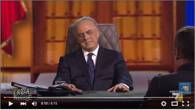 crozza-imita-de-luca Video Crozza Imita De Luca a La7 (9 ottobre 2015)