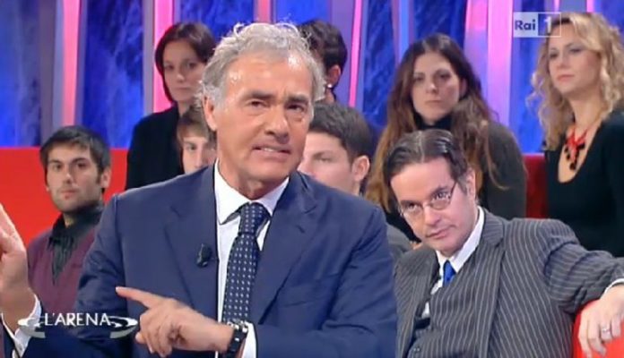 Massimo Giletti-arena Massimo Giletti attacca Napoli