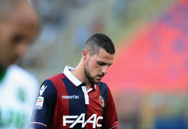 Mattia-Destro-Bologna Video esultanza esagerata Mattia Destro Bologna-Roma 2-2