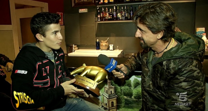 Tapiro d'Oro a Marquez (Video Striscia la Notizia)