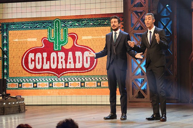 luca-e-paolo-colorado-conduttori-638x425 Alberto Farina Colorado puntata 18 novembre 2015 (video)