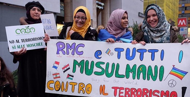 #Notinmyname, manifestazioni dei musulmani contro il terrorismo