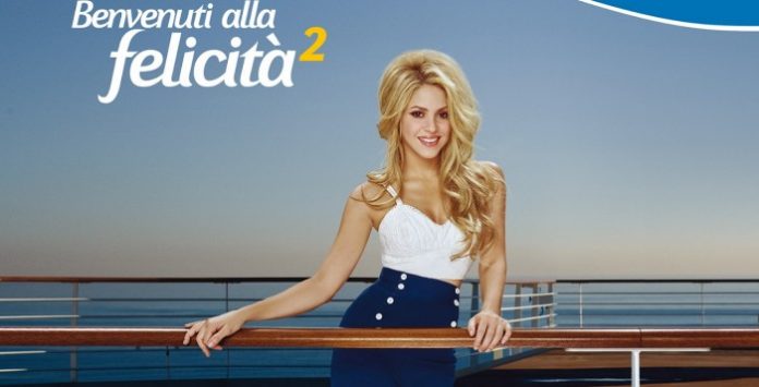 Shakira-per-Costa-Crociere Video Shakira-Costa Crociere: Indica rotta per la Felicità al Quadrato