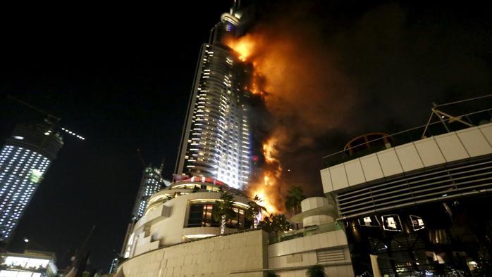 Incendio a Dubai (Video)