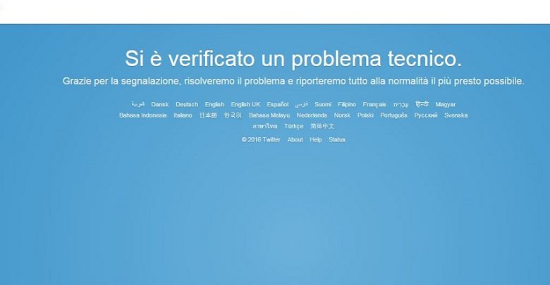 Twitter Non Funziona: è Down da Ore