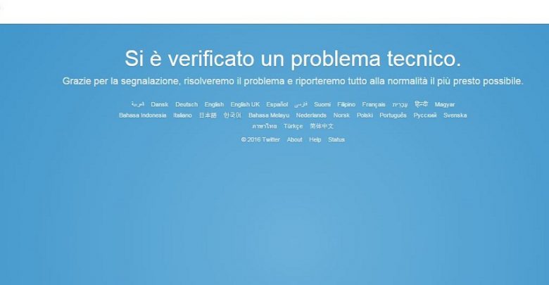 Twitter Non Funziona: è Down da Ore