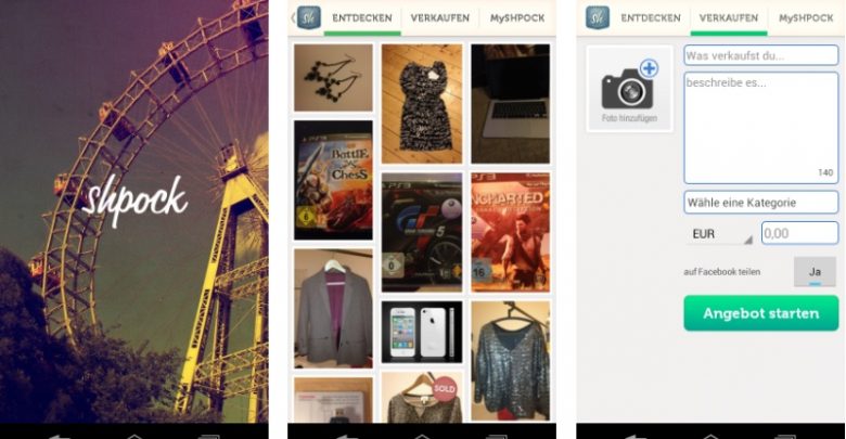 Shpock, l'App-mercatino: Come Funziona