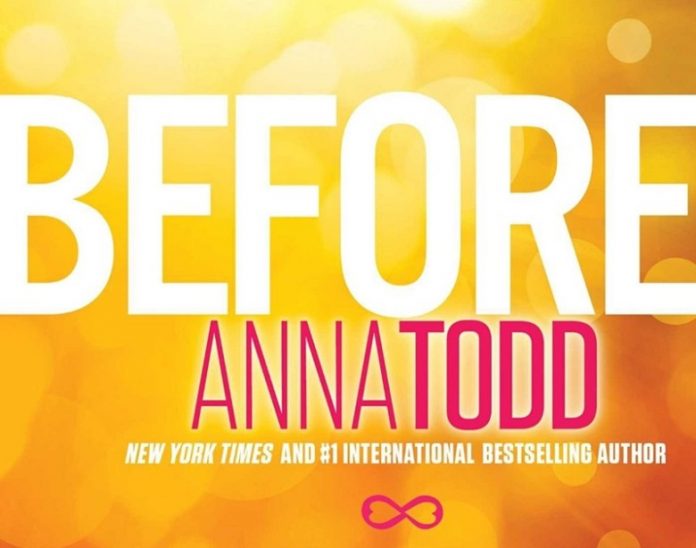 BEFORe libro Nuovo Libro Anna Todd
