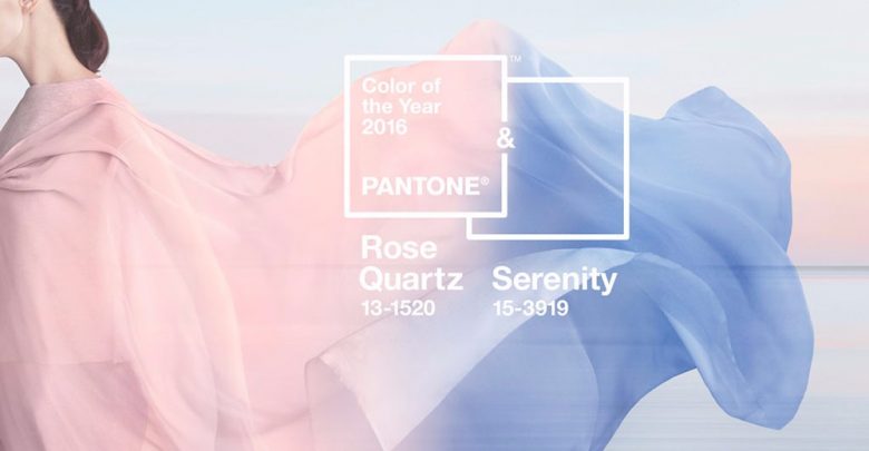 Moda 2016: Colori dell'anno Azzurro Serenity e Rosa Quartz