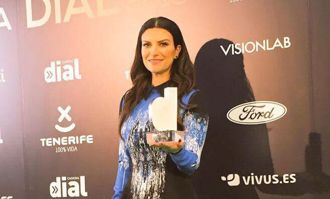 Laura Pausini ha vinto il Premio Cadena Dial (Video)