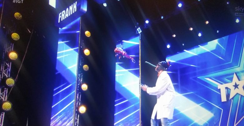 Video Tony a Italia's Got Talent: Lo Scienziato pazzo