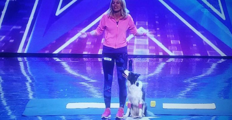 Video Christine a Italia's got talent: la ginnastica canina
