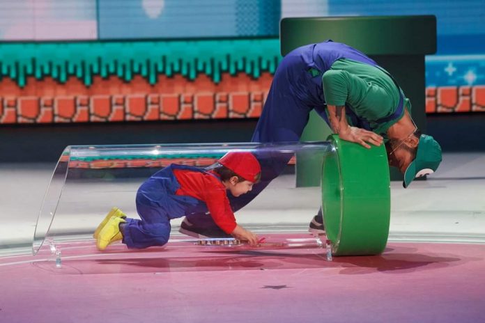 giorgio pequenos Giorgio Super Mario a Pequenos Gigantes (Video 11 marzo 2016)