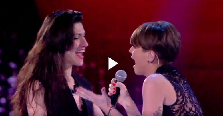 Alessandra Amoroso e Elisa cantano "Comunque Andare": Video Amici 15 3