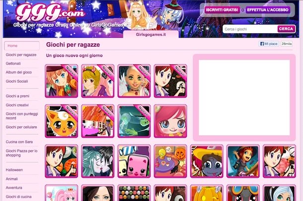 Giochi Ragazze Giochi per Ragazze Online