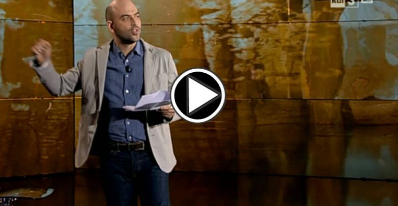 Roberto Saviano a Che Tempo Che Fa: Video 10 aprile