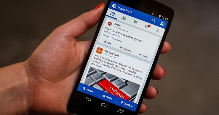 Novità Facebook per Android