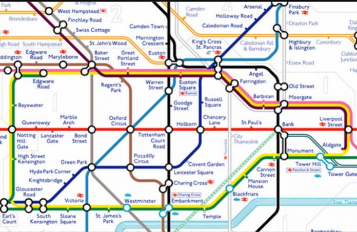 tube Londra Londra sotterranea: Nuova Tube inspirata a Shakespeare